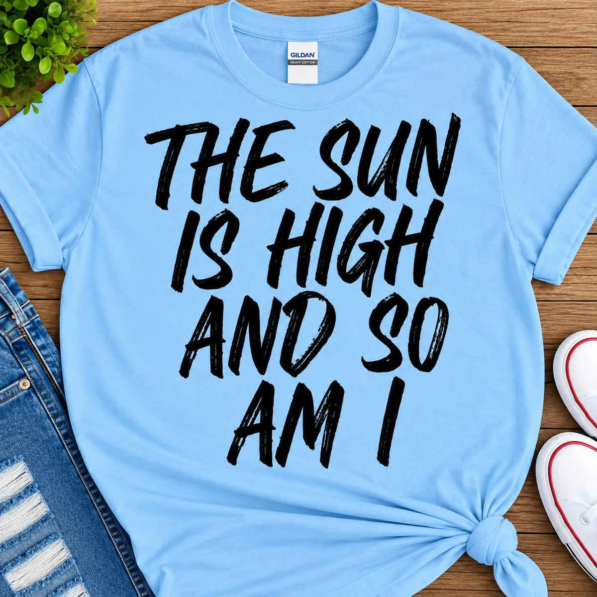 THE SUN IS HIGH