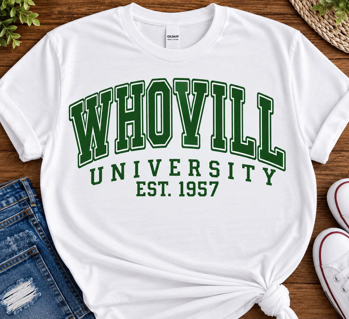 WHOVILL UNIVERSITY EST. 1957