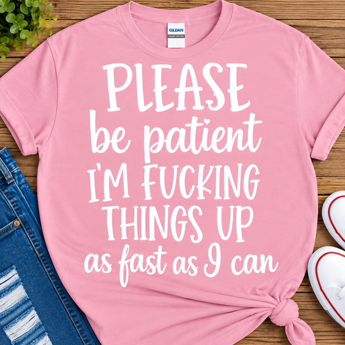 PLEASE BE PATIENT